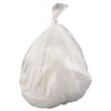 High-Density Commercial Can Liners, 45 Gal, 17 Mic, 40" x 48", Clear, Interleaved Roll, 25 Bags/Roll, 10 Rolls/Carton
