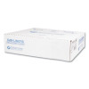 High-Density Commercial Can Liners, 56 Gal, 14 Mic, 43" x 48", Natural, Interleaved Roll, 25 Bags/Roll, 8 Rolls/Carton