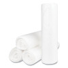 High-Density Commercial Can Liners, 56 Gal, 14 Mic, 43" x 48", Natural, Interleaved Roll, 25 Bags/Roll, 8 Rolls/Carton