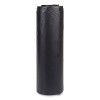 High-Density Commercial Can Liners, 56 Gal, 22 Mic, 43" x 48", Black, Interleaved Roll, 25 Bags/Roll, 6 Rolls/Carton