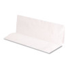 Single-Fold Paper Towels, 9 X 9.45, White, 334/Pack, 12 Packs/Carton