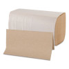 Single-Fold Paper Towels, 1-Ply, 9 x 9.25, Kraft, 334/Pack, 12 Packs/Carton