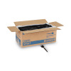 Plastic Cutlery, Heavyweight Soup Spoon, Black, 1,000/Carton