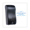 Bulk Fill Foam Soap Dispenser With Key Lock, 900 Ml, 5.25 x 4 x 12, Black Pearl