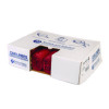 Institutional Low-Density Can Liners, Infectious Waste Biohazard, 10 Gal, 1.3 Mil, 24 x 23, Red, Interleaved, 25/Rl, 10 Rl/Ct