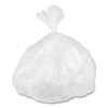 Low-Density Commercial Can Liners, 16 Gal, 0.5 Mil, 24" x 32", White, Interleaved Roll, 50 Bags/Roll, 10 Rolls/Carton