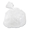 Low-Density Commercial Can Liners, 16 Gal, 0.35 Mil, 24" x 33", Clear, Perforated Roll, 50 Bags/Roll, 20 Rolls/Carton