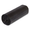 Low-Density Commercial Can Liners, 30 Gal, 0.9 Mil, 30" x 36", Black, Interleaved Roll, 25 Bags/Roll, 8 Rolls/Carton