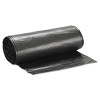 Low-Density Commercial Can Liners, 60 Gal, 1.4 Mil, 38" x 58", Black, Interleaved Roll, 20 Bags/Roll, 5 Rolls/Carton