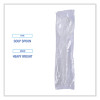 Heavyweight Polystyrene Cutlery, Soup Spoon, Plastic, White, 1,000/Carton