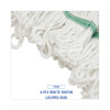 Saddleback Loop End Rayon Mop Head, Rayon, Medium, 14 Oz, White, Dozen