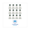 Saddleback Loop End Rayon Mop Head, Rayon, Medium, 14 Oz, White, Dozen