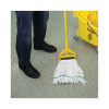 Saddleback Loop End Rayon Mop Head, Rayon, Medium, 14 Oz, White, Dozen