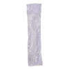 Heavyweight Wrapped Polypropylene Cutlery, Soup Spoon, Plastic, White, 1,000/Carton