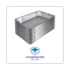 Aluminum Steam Table Pans, Full-Size Deep, 620 Gauge, 3.19" Deep, 12.81 x 20.75, 50/Carton