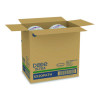 Pathways Heavyweight Paper Bowls, 20 Oz, Green/Burgundy, 500/Carton