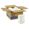 Pathways With Soak Proof Shield Heavyweight Paper Bowls, Wisesize, 12 Oz, Green/Burgundy, 125/Pack, 4 Packs/Carton