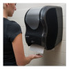 Smart System With Iq Sensor Towel Dispenser, 16.5 X 9.75 X 12, Black/Silver