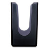 Countertop Folded Towel Dispenser, 11 X 4.38 X 7, Black Pearl