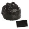 Total Recycled Content Plastic Trash Bags, 33 Gal, 1.3 Mil, 33" x 40", Black/Brown, 100/Carton
