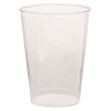 Comet Plastic Tumbler, Tall, 7 Oz, Clear, 25/Pack, 20 Packs/Carton