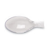 Plastic Cutlery, Heavyweight Spoon, Crystal Clear, 1,000/Carton