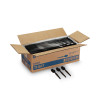 Plastic Cutlery, Heavyweight Spoon, Black, 1,000/Carton
