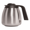 Thermal Carafe, 64 Oz, Stainless Steel/Black
