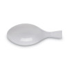 Plastic Cutlery, Heavy Mediumweight Spoon, White, 1,000/Carton