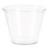 Ultra Clear Pet Cups, Squat, 9 Oz, Plastic, 50/Bag, 20 Bags/Carton