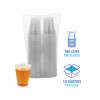 Translucent Plastic Cold Cups, 10 Oz, 100/Sleeve, 10 Sleeves/Carton