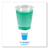 Translucent Plastic Cold Cups, 12 Oz, 50/Sleeve, 20 Sleeves/Carton