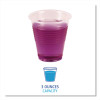 Translucent Plastic Cold Cups, 3 Oz, 125/Sleeve, 20 Sleeves/Carton