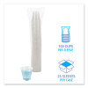 Translucent Plastic Cold Cups, 5 Oz, 100/Sleeve, 25 Sleeves/Carton