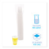 Translucent Plastic Cold Cups, 7 Oz, 100/Sleeve, 25 Sleeves/Carton