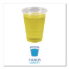 Translucent Plastic Cold Cups, 7 Oz, 100/Pack