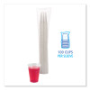 Translucent Plastic Cold Cups, 9 Oz, 100/Pack