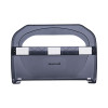 Toilet Seat Cover Dispenser, 17.25 x 3.13 x 11.75, Smoke