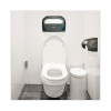 Toilet Seat Cover Dispenser, 17.25 x 3.13 x 11.75, Smoke