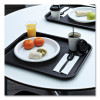 Heavyweight Wrapped Polypropylene Cutlery, Spoon, Plastic, Black, 1,000/Carton