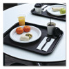 Heavyweight Wrapped Polypropylene Cutlery, Spoon, Plastic, Black, 1,000/Carton