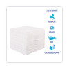 Drc Wipers, 12 x 13, White, 56 Bag, 18 Bags/Carton