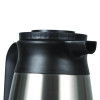 Thermal Vacuum Pitcher, 64 Oz, Stainless Steel/Black
