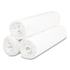 High-Density Commercial Can Liner Value Pack, 30 Gal, 9 Mic, 30" x 36", Natural, Interleaved Roll, 25 Bags/Roll, 20 Rolls/Ct