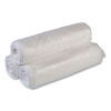 High-Density Commercial Can Liner Value Pack, 30 Gal, 11 Mic, 30" x 36", Clear, Interleaved Roll, 25 Bags/Roll, 20 Rolls/Ct
