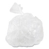 High-Density Commercial Can Liner Value Pack, 60 Gal, 14 Mic, 38" x 58", Clear, Interleaved Roll, 25 Bags/Roll, 8 Rolls/Ct