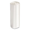High-Density Commercial Can Liner Value Pack, 60 Gal, 19 Mic, 38" x 58", Clear, Interleaved Roll, 25 Bags/Roll, 6 Rolls/Ct