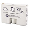 High-Density Commercial Can Liner Value Pack, 45 Gal, 12 Mic, 40" x 46", Clear, Interleaved Roll, 25 Bags/Roll, 10 Rolls/Ct