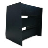 Vertical Condiment Organizer, 9 Compartments, 14.5 x 11.75 x 15, Black