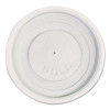 Polystyrene Vented Hot Cup Lids, Fits 4 Oz Hot Cups, Plastic, White, 100/Pack, 10 Packs/Carton